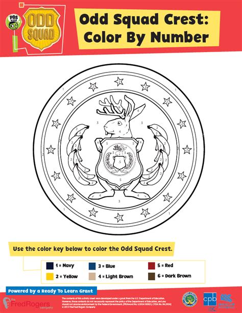Collection of Odd Squad Coloring Pages .